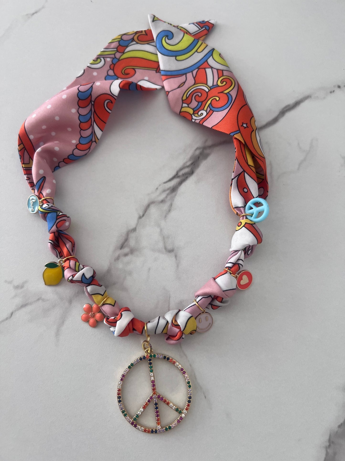 BOHO Peace Necklace