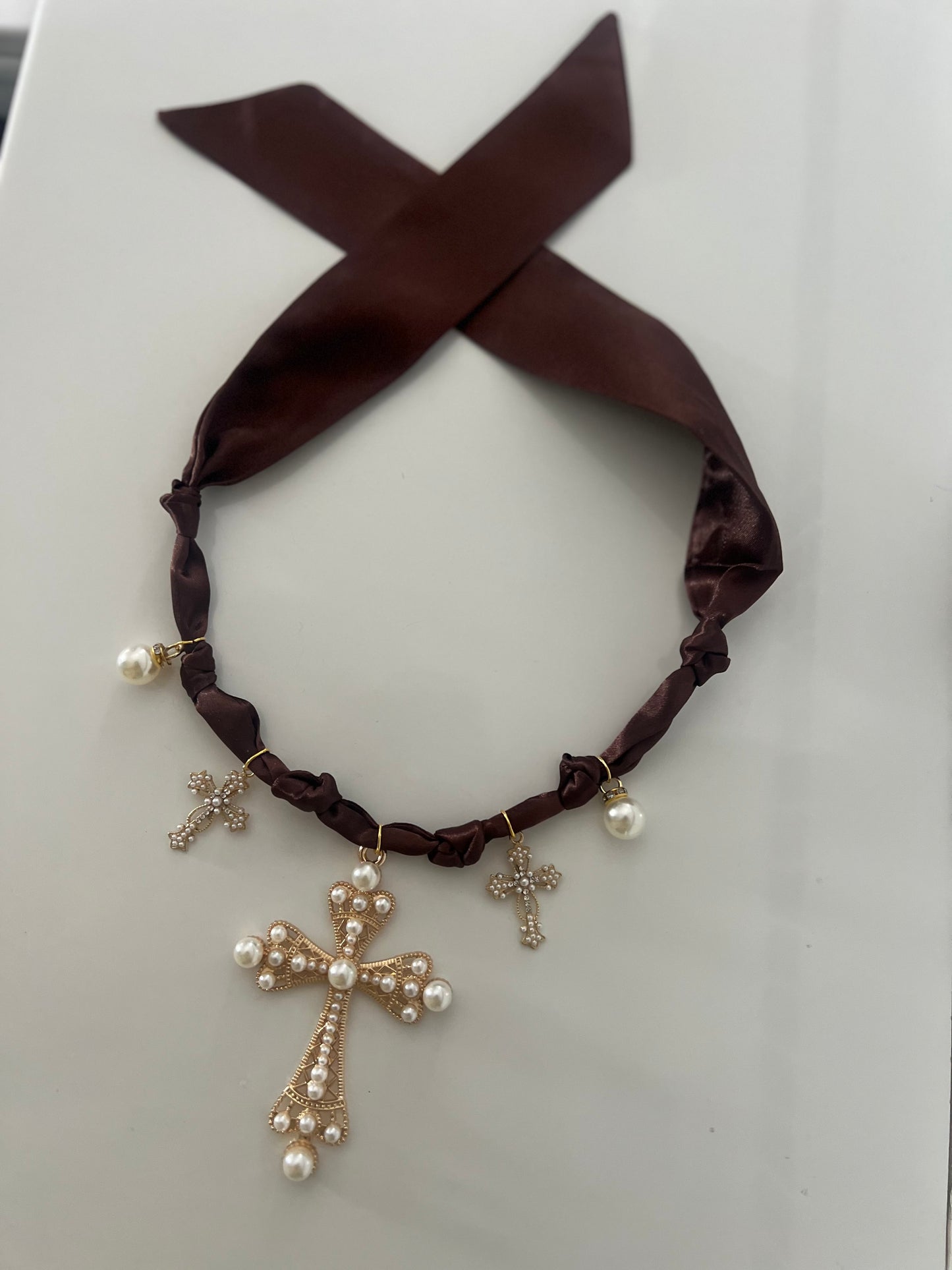 Boho Cross Necklace