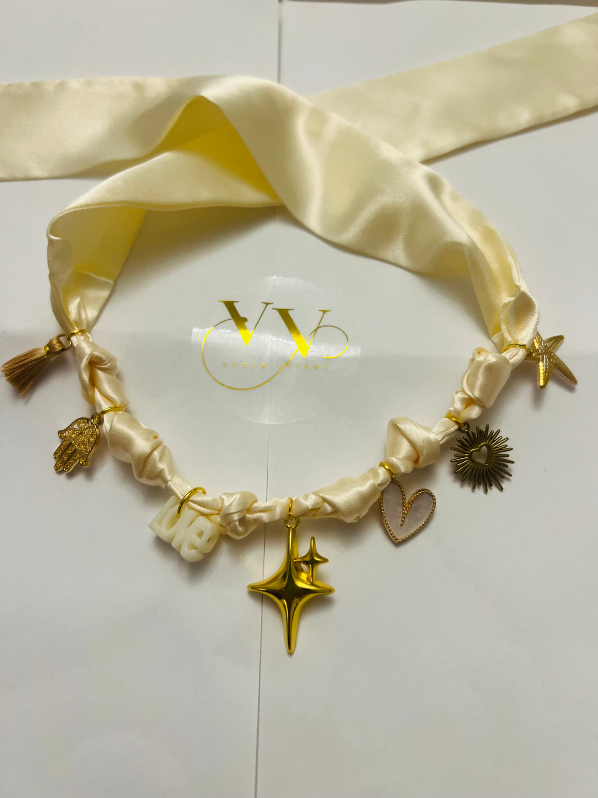 Luck & Love Boho Charm Necklace