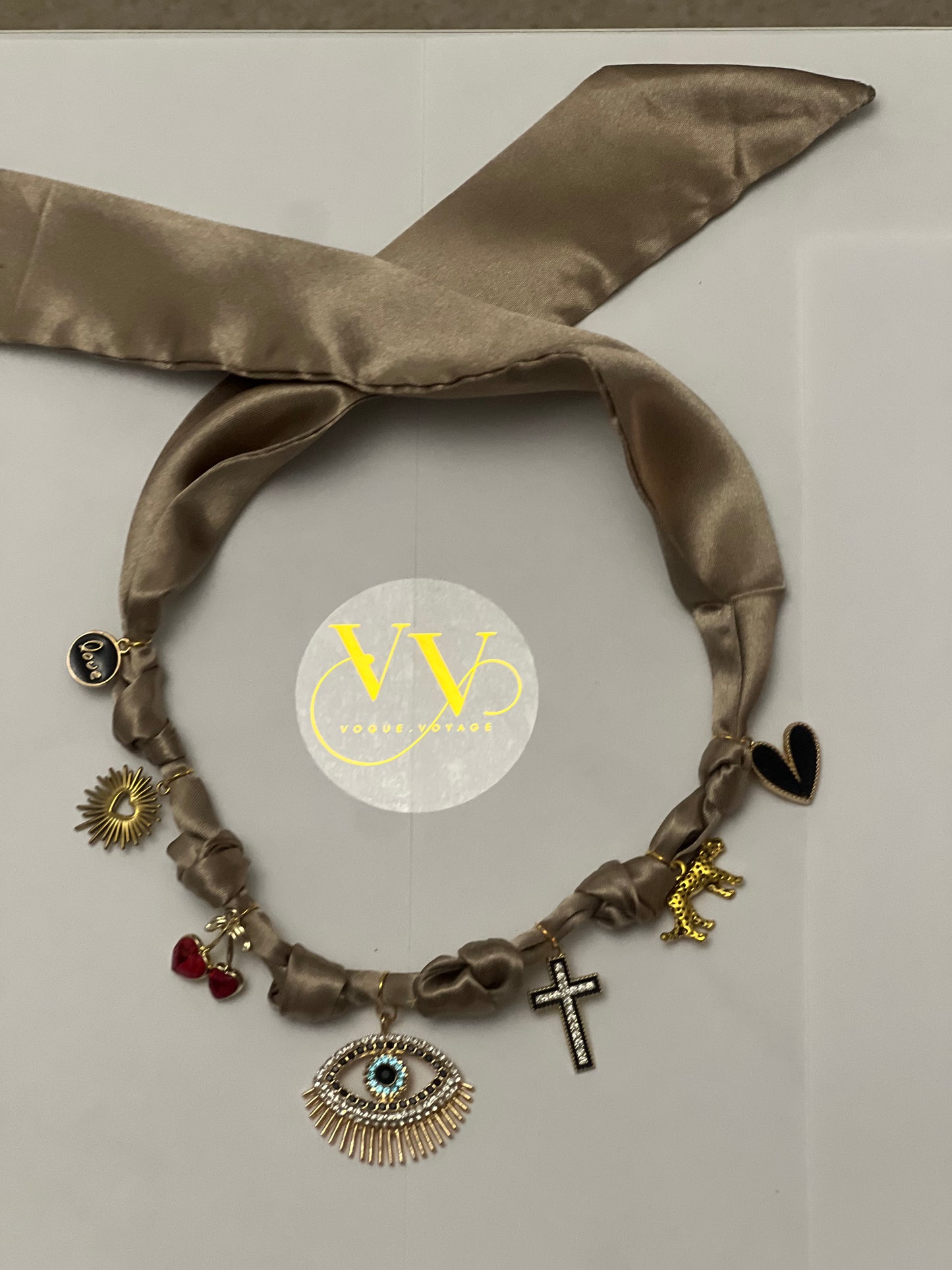 ‘Ibiza’ Boho Charm necklace