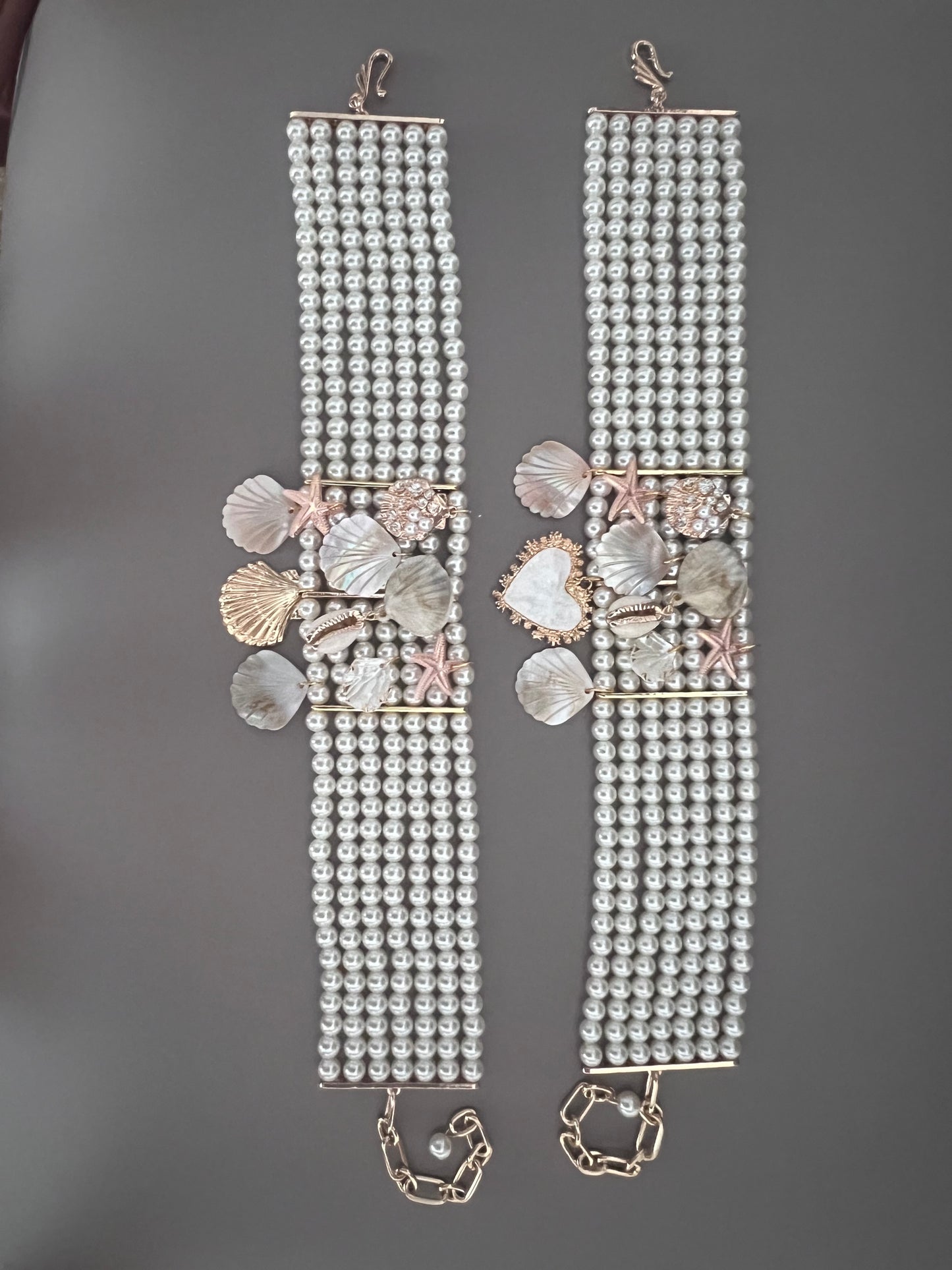 PEARLS & SHELLS CHOKER