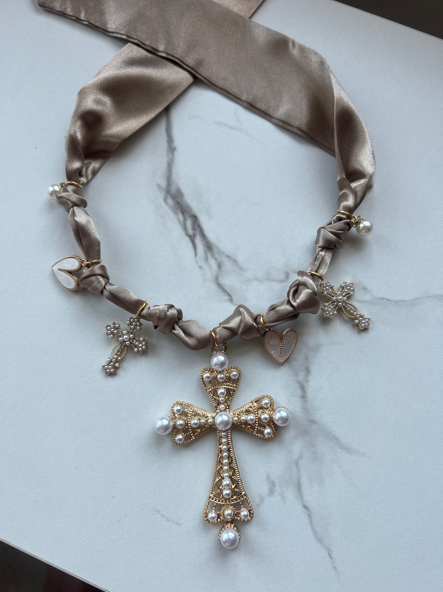 ‘The Champagne Edit’ Boho Charm Necklaces