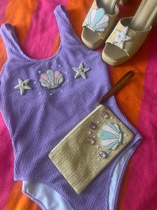 LiLac ‘Crystal’ Set ( swimsuit & pouch)