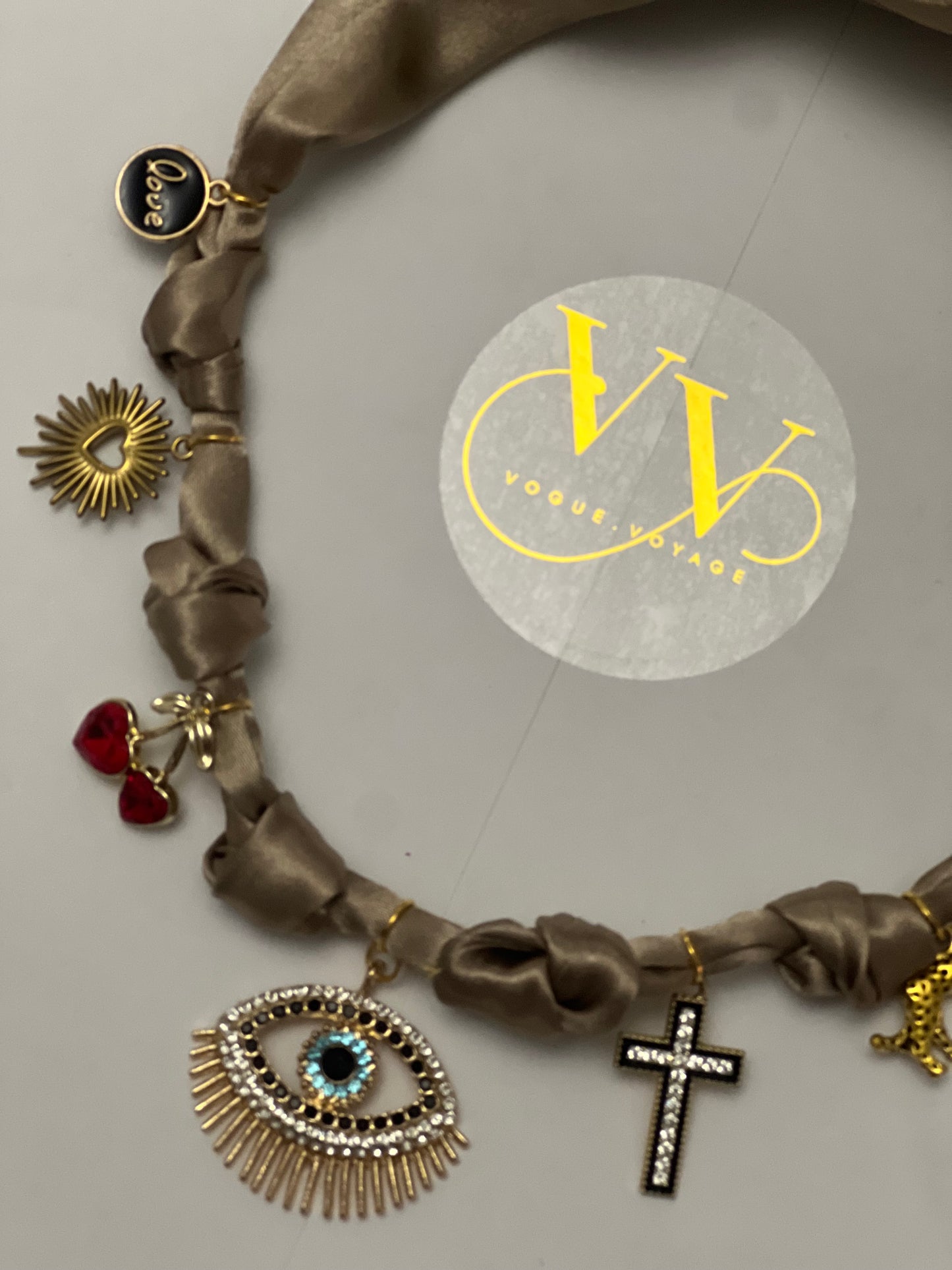 ‘Ibiza’ Boho Charm necklace