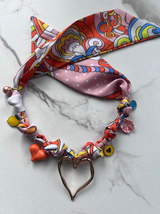 Heart Boho Charm necklace