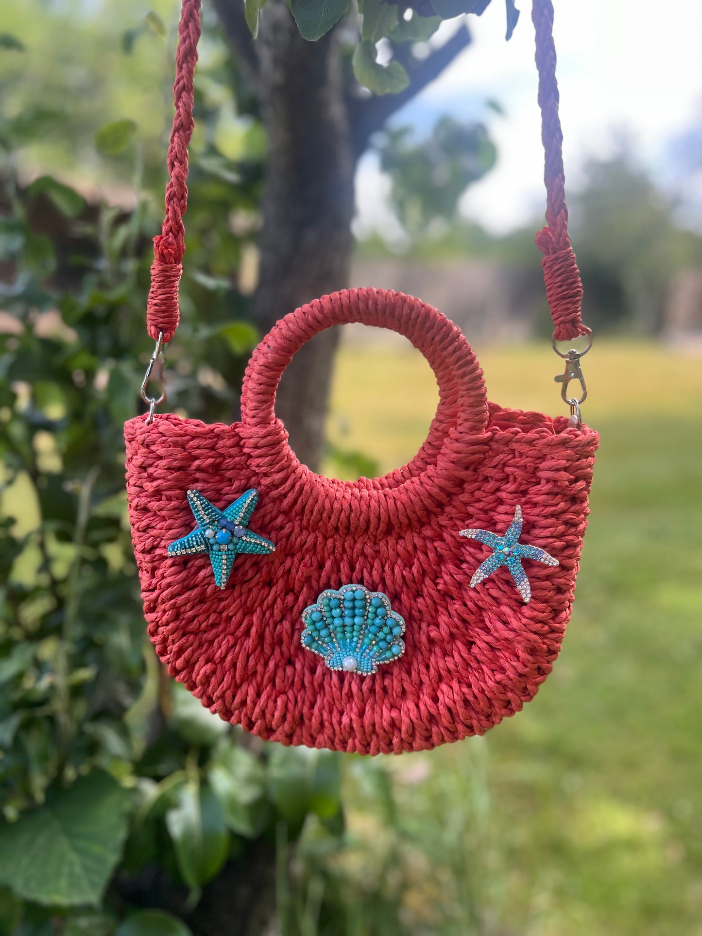 ‘Mykonos’ Mini Beach Bag