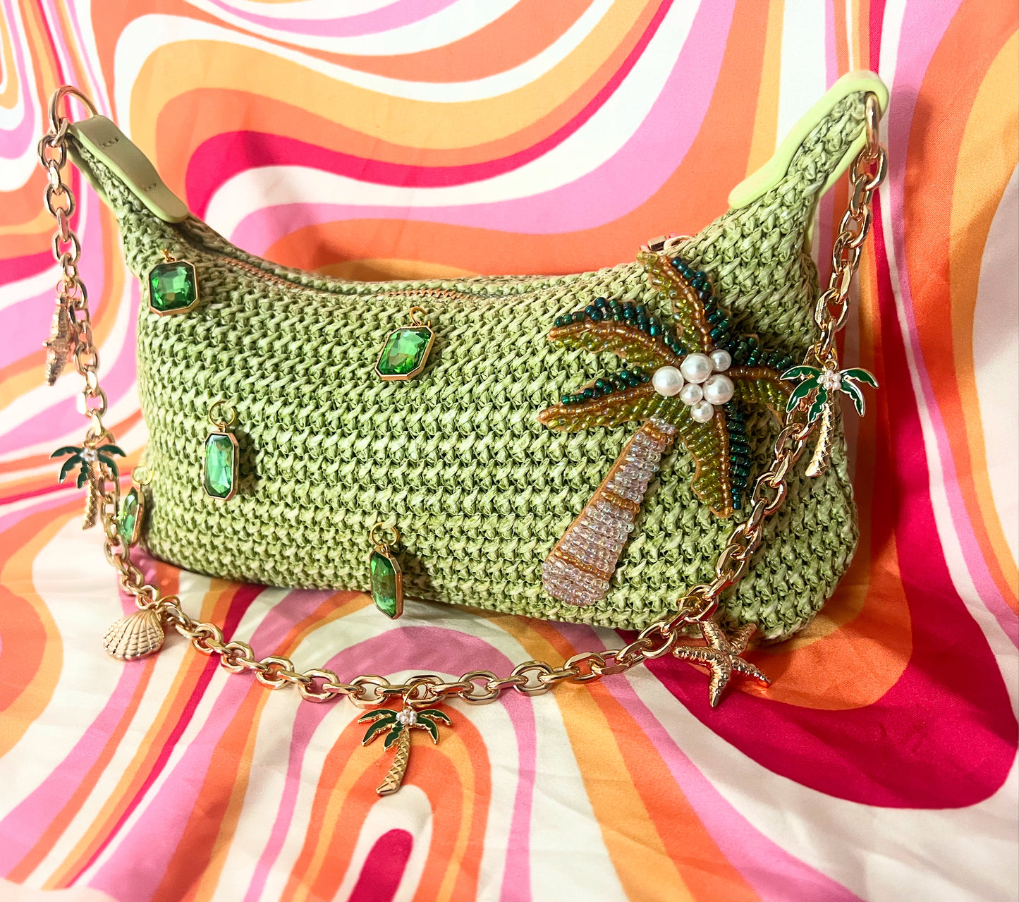 Palm Tree Shoulder Bag