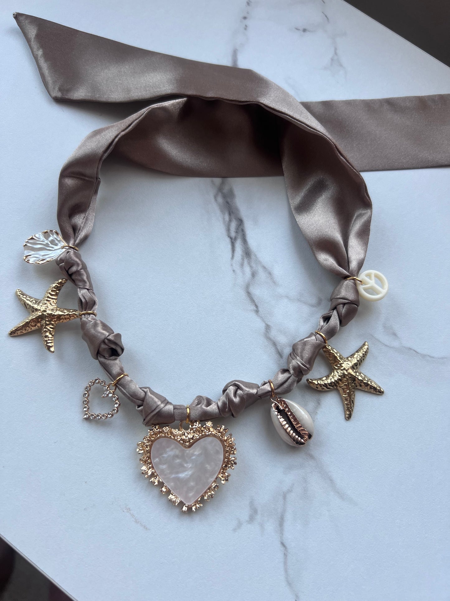 ‘The Champagne Edit’ Boho Charm Necklaces
