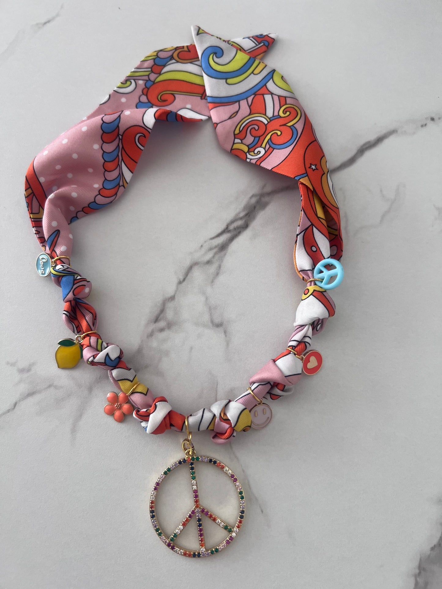BOHO Peace Necklace