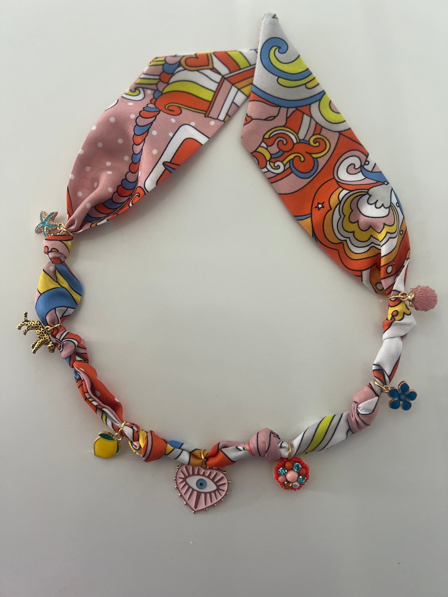 Pucci Style Boho Necklace