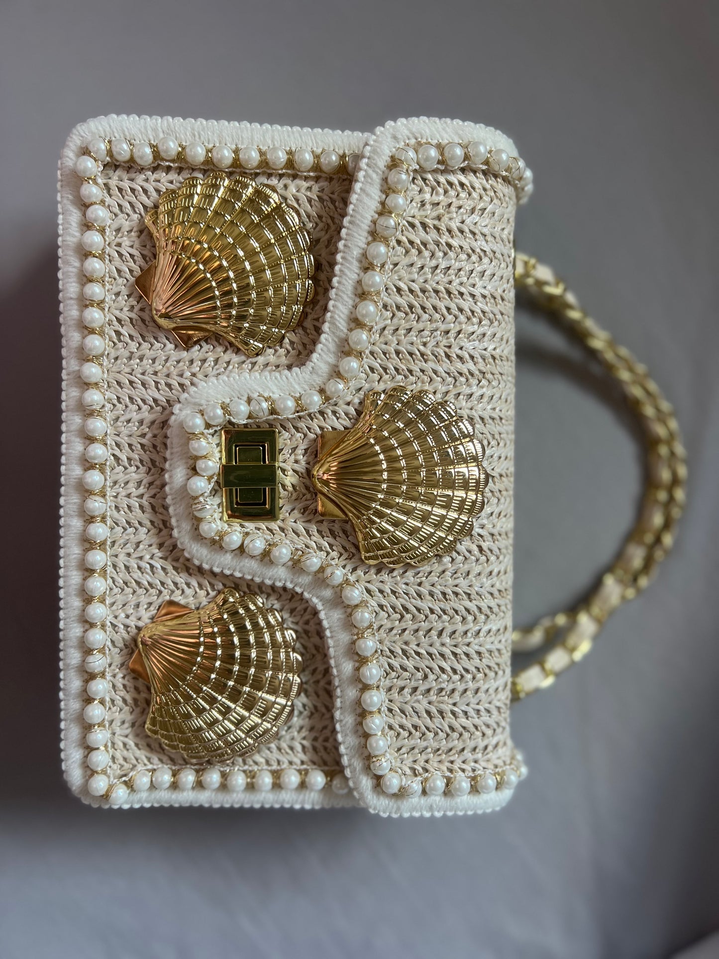Palma Shell Flap Bag