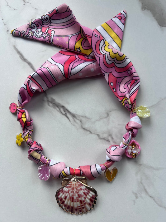 Pink Shell Boho Necklace