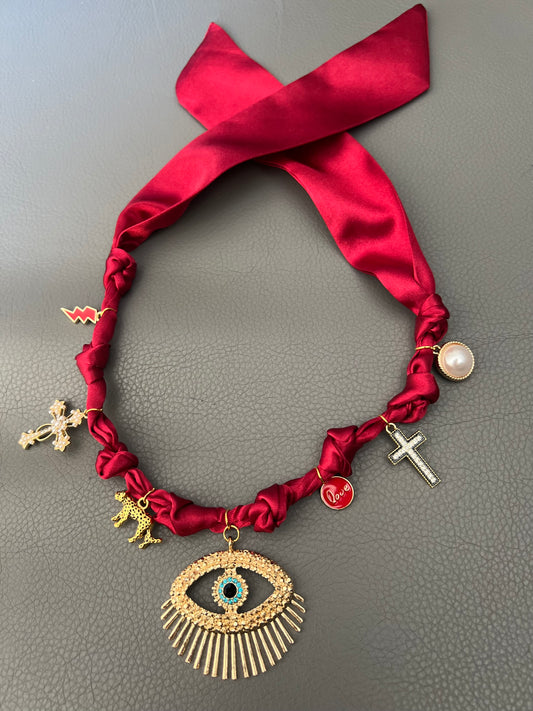 Evil Eye Boho Necklace